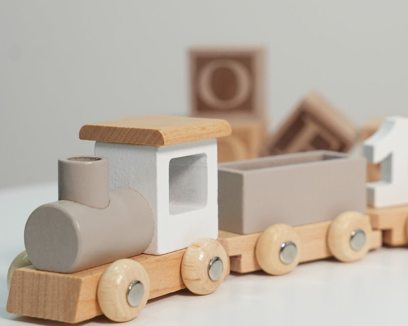 Eco Express Wooden Toy Train