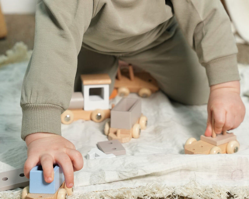 Eco Express Wooden Toy Train