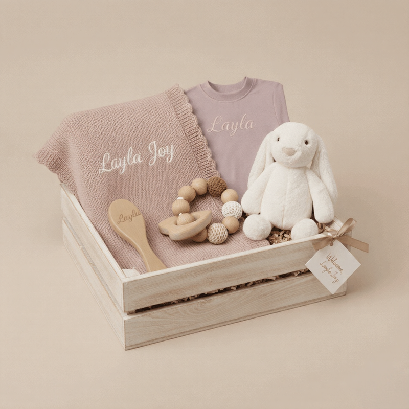 The Little B's Treasure -(Customized Gift Box - Baby Girl)