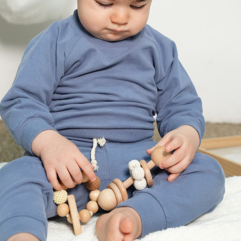 Bubb Bell Wooden Teething Rattle