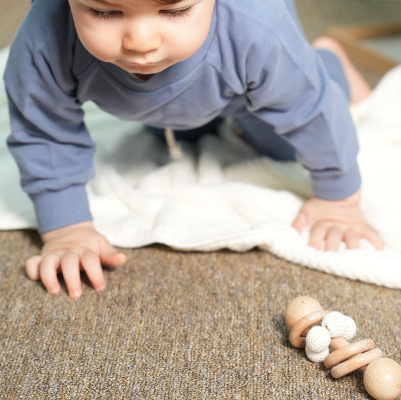 Bubb Bell Wooden Teething Rattle