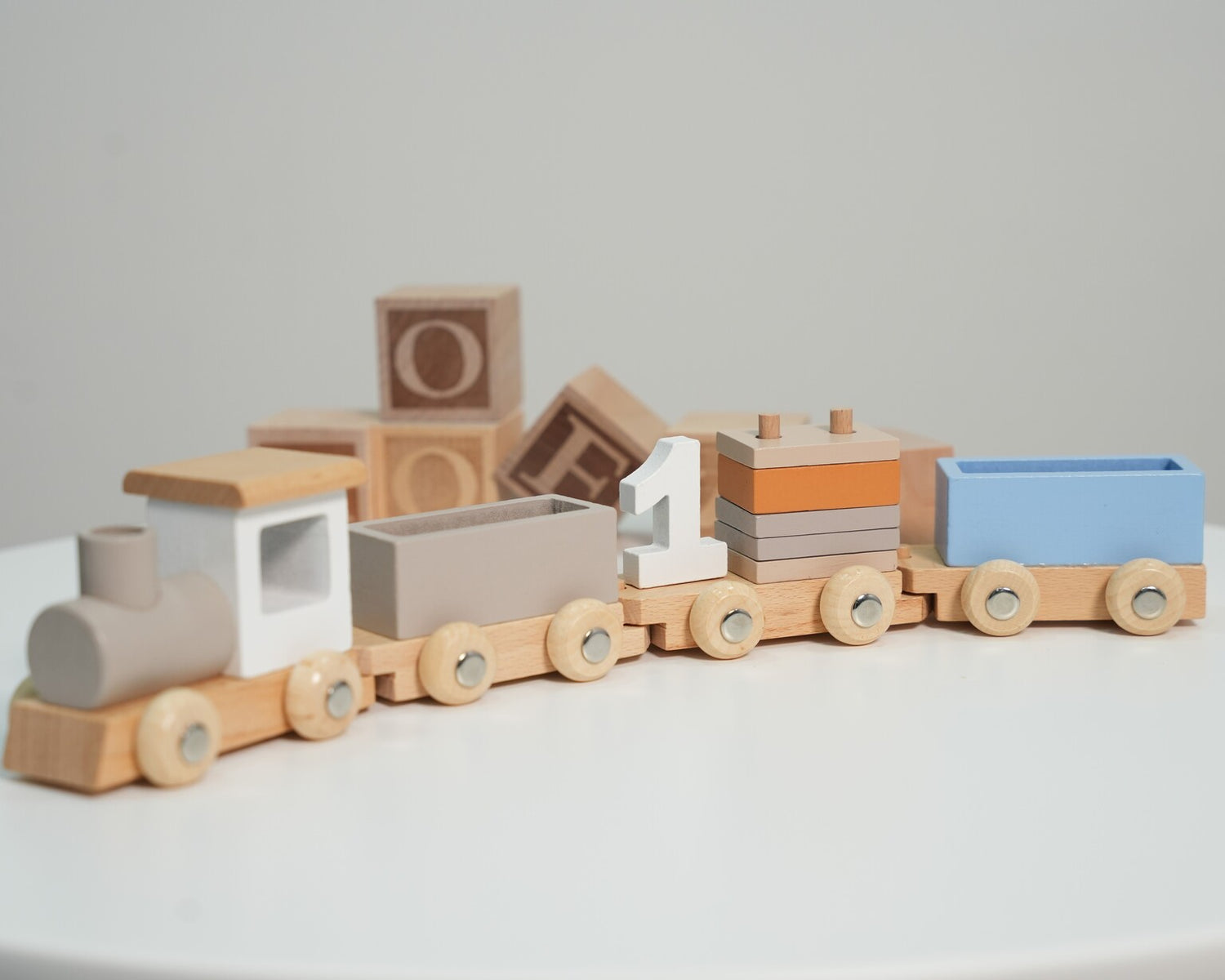 Eco Express Wooden Toy Train